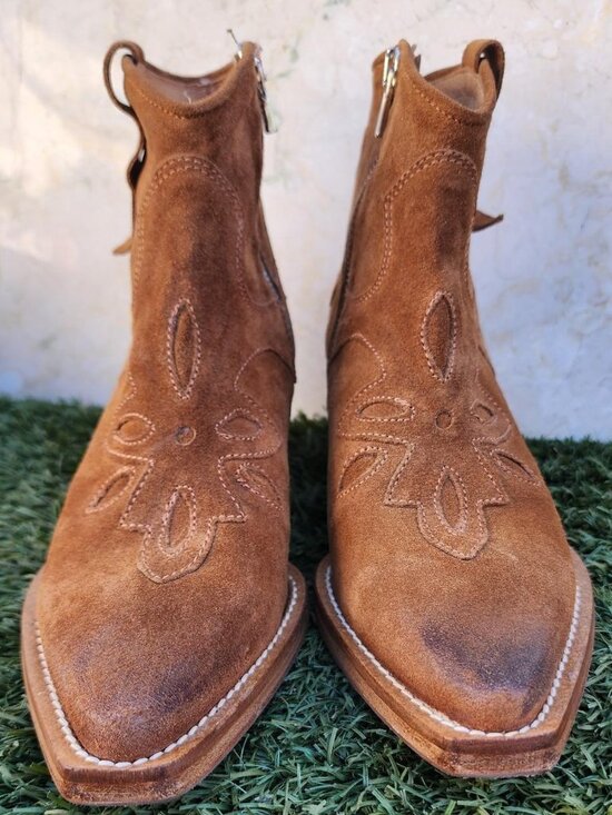 Shoes - Women's Brown and Tan Boots